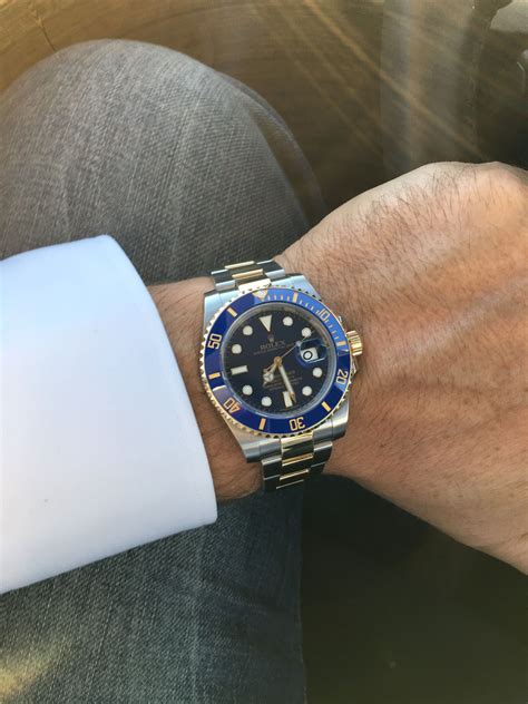 2009 rolex submariner bs 2018 two tone bluee|rolex blue submariner 2022.